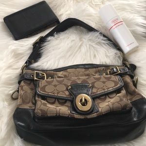 Coach purse and wallet